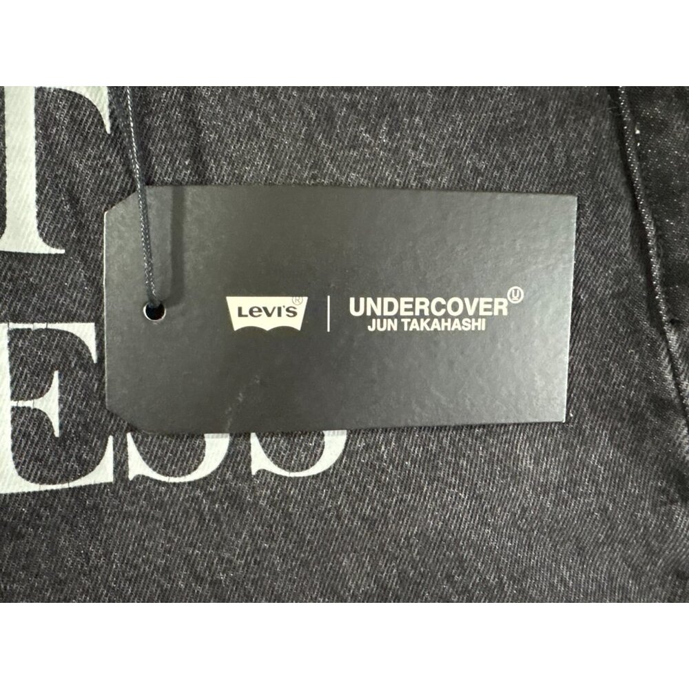 Levi's x Undercover "Light Darkness" Baggy Jeans Size 30 color Black NWT - Picture 3 of 8